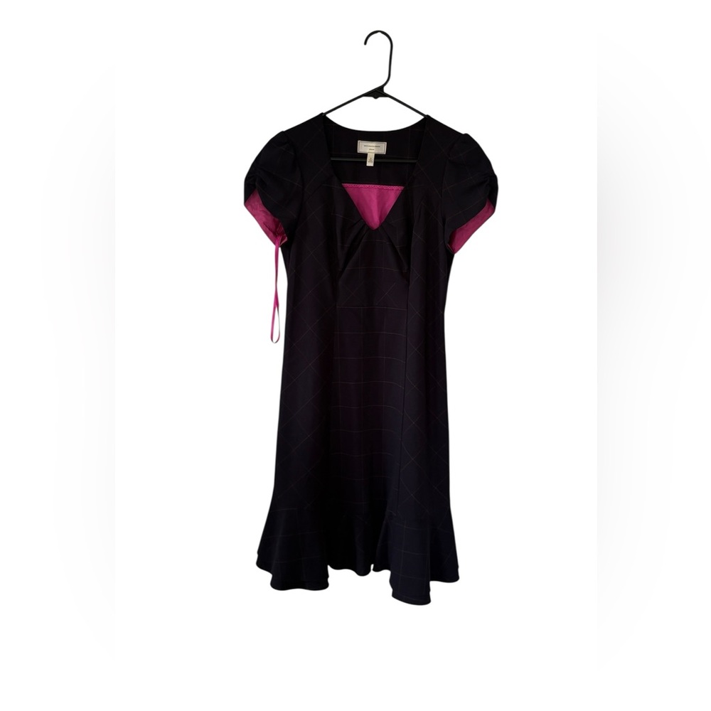 Moulinette Soeurs Blackboard Windowpane Dress - Picture 2 of 7